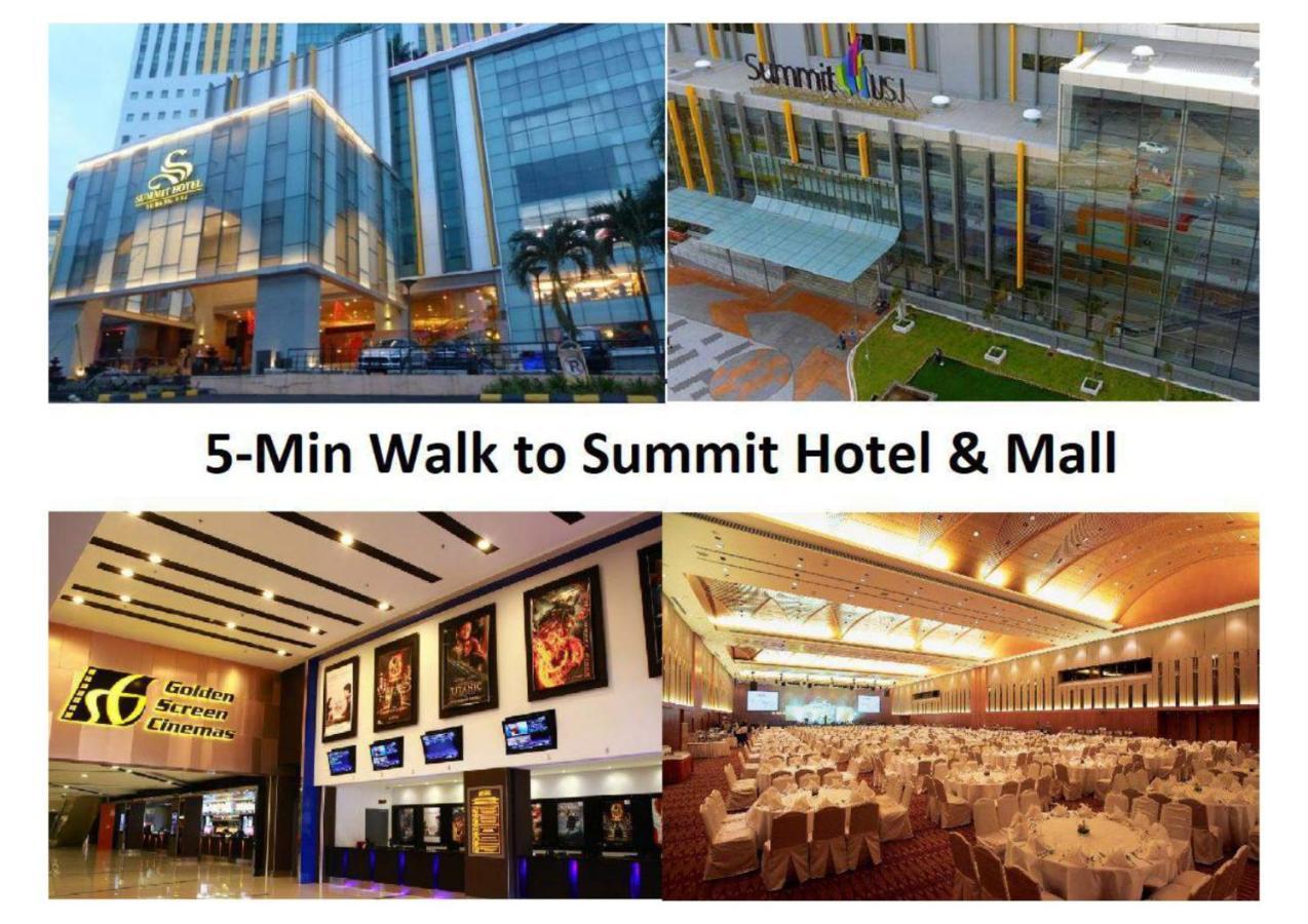 Subang City Residence, 8-9 Pax With Balcony, Walking Distance To Summit, 5Min To Sunway Subang Jaya Exterior foto
